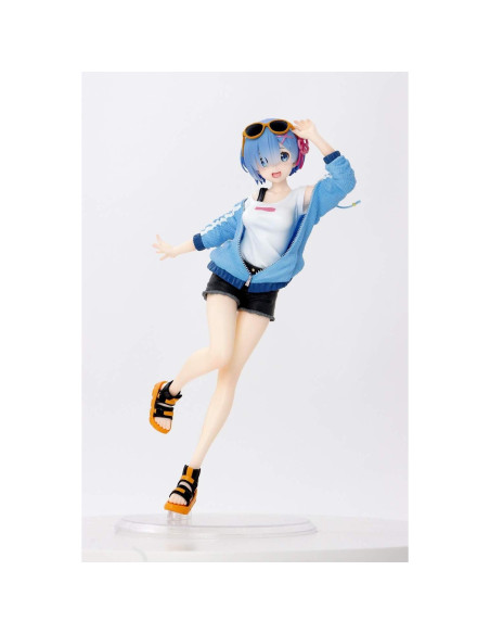 Figura de Premio Taito Re:Zero Rem Sporty Summer 20 cm