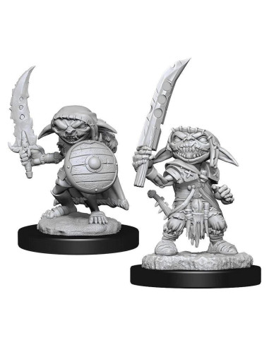Miniaturas Sin Pintar Pathfinder WizKids Goblin Guerrero 28mm