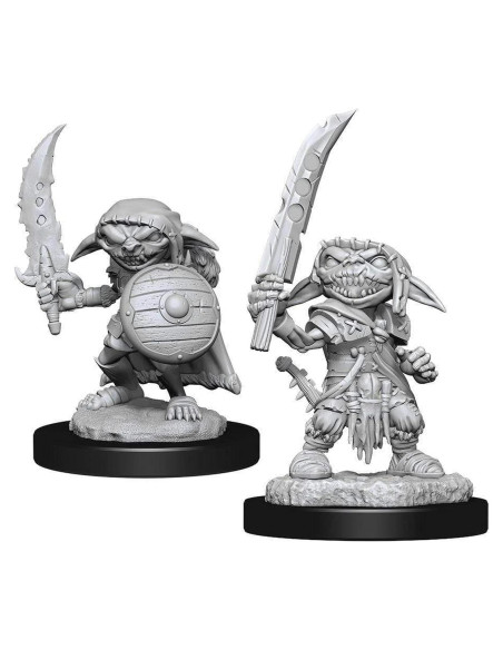 Miniaturas Sin Pintar Pathfinder WizKids Goblin Guerrero 28mm