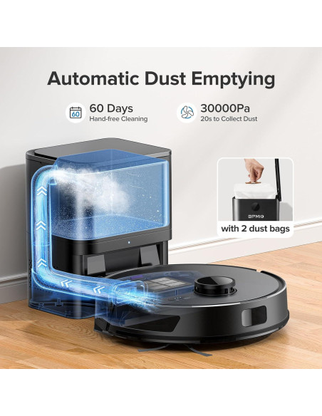 Estación de Auto-Desvaciamiento BPMIO M30V 2L para Aspiradora B15