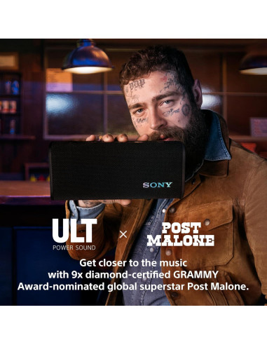 Altavoz Bluetooth Portátil Sony ULT Field 3, IP67, 24h Batería
