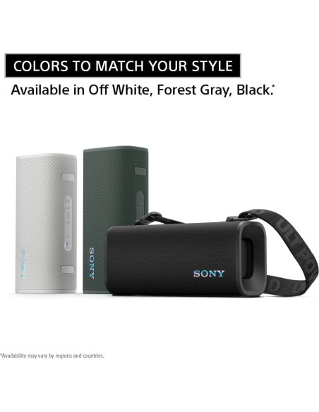 Altavoz Bluetooth Portátil Sony ULT Field 3, IP67, 24h Batería