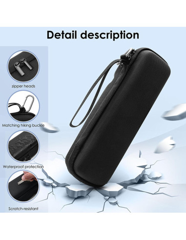 Bolsa de Almacenamiento EVA Anker Prime 27650mAh y 737, Negro