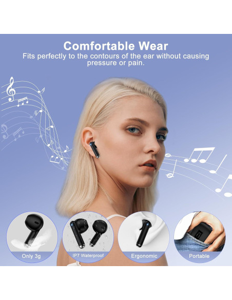 Auriculares Inalámbricos Samsung S49 Bluetooth 5.3 IPX7 40H