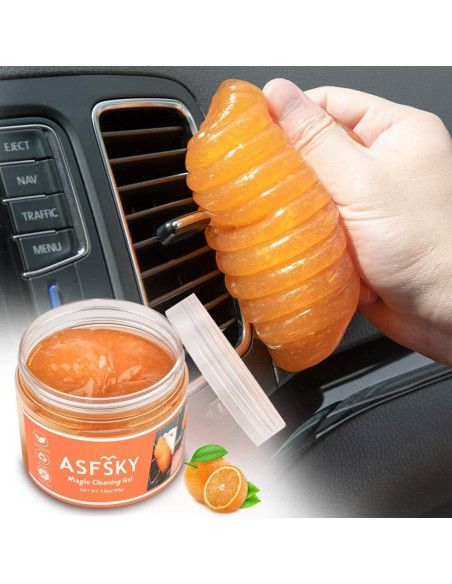 Gel de Limpieza para Coche ASFSKY - Multiusos y Reutilizable