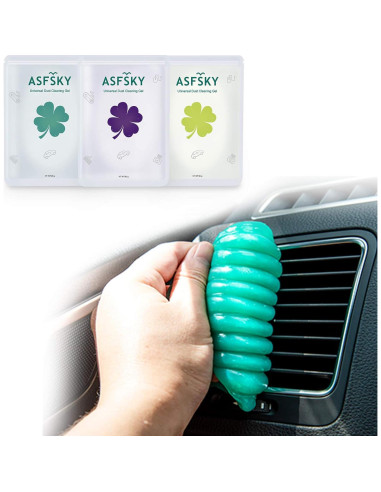 Gel de Limpieza para Coche ASFSKY - Multiusos y Reutilizable