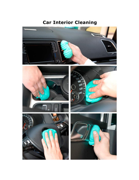 Gel de Limpieza para Coche ASFSKY - Multiusos y Reutilizable