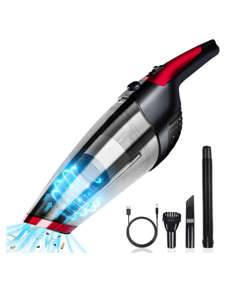 Aspiradora de Mano Fityou Inalámbrica 120W Carga USB 1.27kg