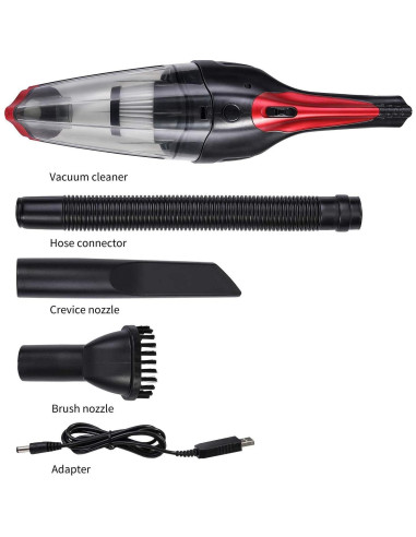 Aspiradora de Mano Fityou Inalámbrica 120W Carga USB 1.27kg