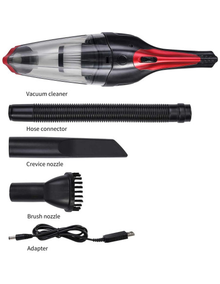 Aspiradora de Mano Fityou Inalámbrica 120W Carga USB 1.27kg