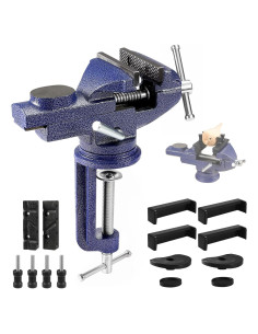 Prensa de Mesa Universal QHRM 3" 360 Mandíbulas Multifuncionales