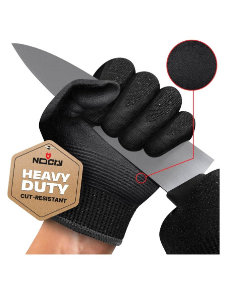 Guantes de trabajo NoCry resistentes a cortes nivel 5 - Mediano Guantes de trabajo NoCry resistentes a cortes nivel 5 - Mediano