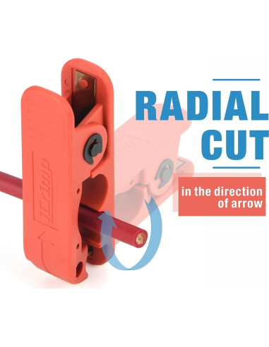 Desforrador de Cables IWISS ICP-240 para AWG 12 a 4/0