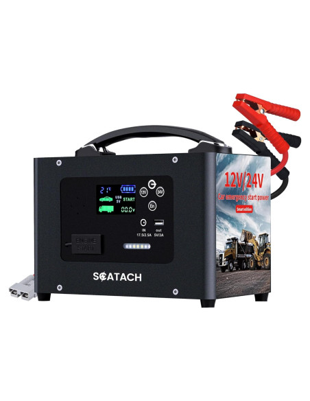 Arrancador de Salto Scatach V10-1 10000A 24V 155WH Portátil