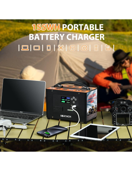 Arrancador de Salto Scatach V10-1 10000A 24V 155WH Portátil