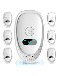 Repelente Ultrasónico Lickum & Stickum 6 Piezas Control Plagas