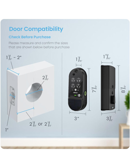 Cerradura Inteligente Lockly Vision Elite con Cámara HD y Timbre