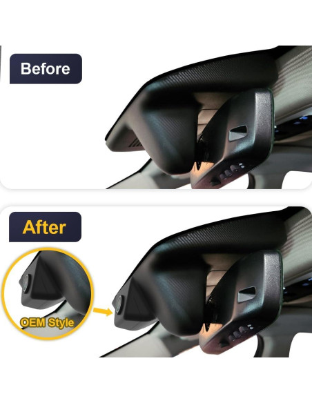 Cámara Dash Fitcamx 4K Delantera + 1080P Trasera para Acura RDX 2019-2025