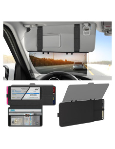 Extensor de Visera Solar PJLJY Polarizado Ajustable con Soporte