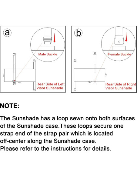 Extensor de Visera Solar TFY Anti-Deslumbrante Negro