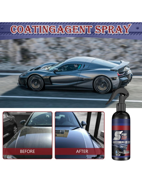 Spray Cerámico 3 en 1 para Automóviles 120ml - Guangzhou Jiemo