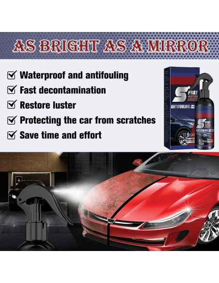 Spray Cerámico 3 en 1 para Automóviles 120ml - Guangzhou Jiemo