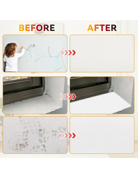 Kit de Pintura Blanca para Pared Clennaner - Listo para Usar