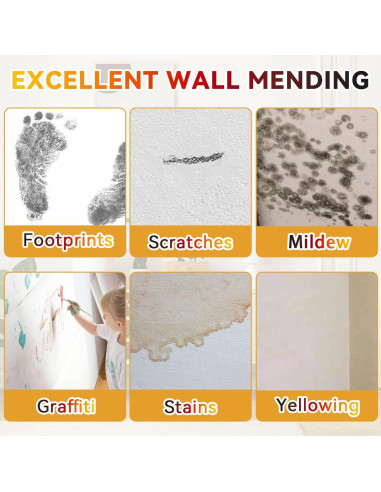 Kit de Pintura Blanca para Pared Clennaner - Listo para Usar