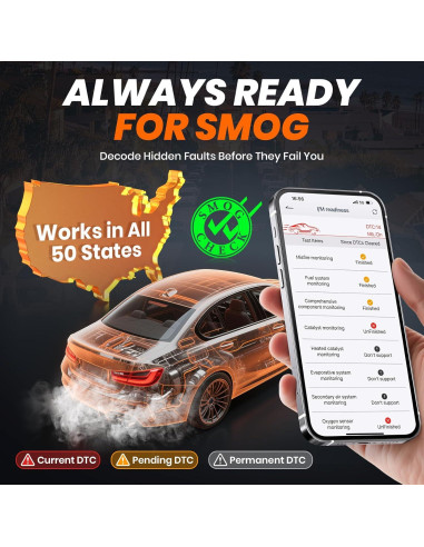 Escáner OBD2 ANCEL AD310BT Bluetooth - Lector de Códigos Automotriz