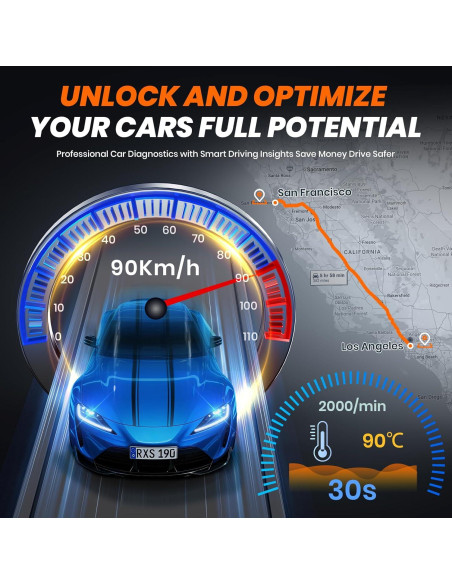 Escáner OBD2 ANCEL AD310BT Bluetooth - Lector de Códigos Automotriz