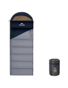 Saco de Dormir Naturehike Adulto 3 Estaciones 8.5C Azul