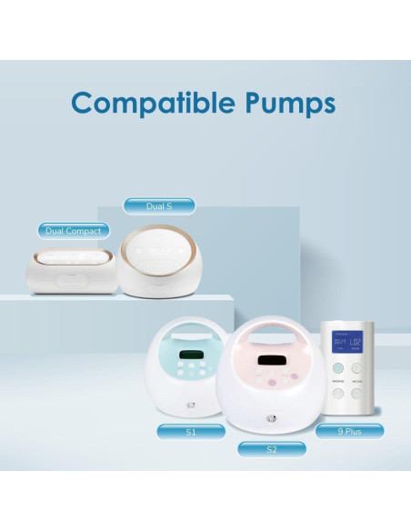 Piezas de Bomba Maymom 10mm para Spectra S1/S2 - 2 Flanges