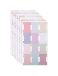 Pestañas Índice Adhesivas XIHIRCD 240 Piezas 2.5x1.75 cm