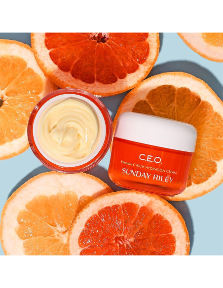 Crema Hidratante Vitamina C C.E.O. Sunday Riley 14.79 ml Crema Hidratante Vitamina C C.E.O. Sunday Riley 14.79 ml
