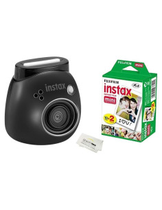 Cámara Digital Fujifilm Instax Pal Negra + 20 Impresiones