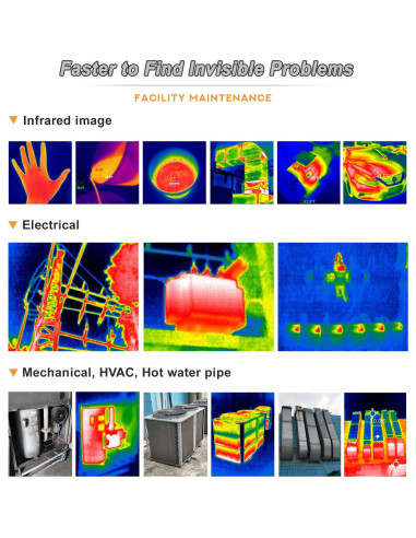 Cámara Térmica Hti HT-203U 256x192 para Android - Infrarroja