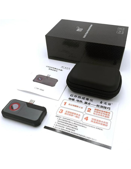 Cámara Térmica Hti HT-203U 256x192 para Android - Infrarroja