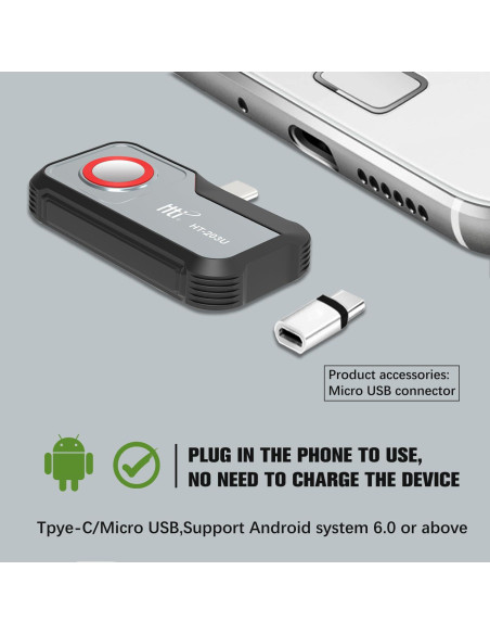 Cámara Térmica Hti HT-203U 256x192 para Android - Infrarroja