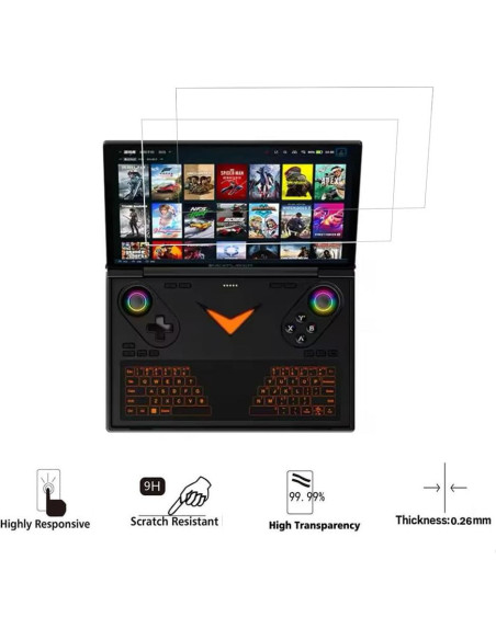 Protector de Pantalla Walieoka para OneXPlayer G1 - Vidrio Templado 9H