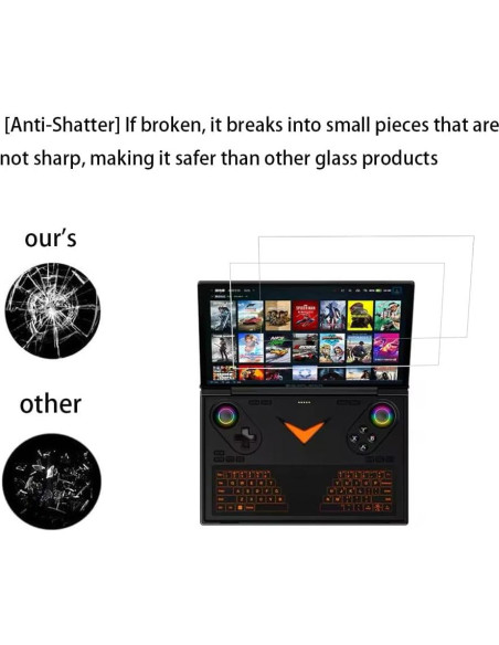 Protector de Pantalla Walieoka para OneXPlayer G1 - Vidrio Templado 9H
