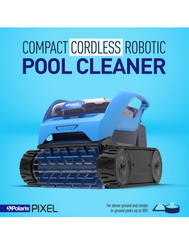 Limpiador Robótico Sin Cable Polaris Pixel para Piscinas 9.14m