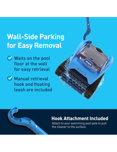 Limpiador Robótico Sin Cable Polaris Pixel para Piscinas 9.14m