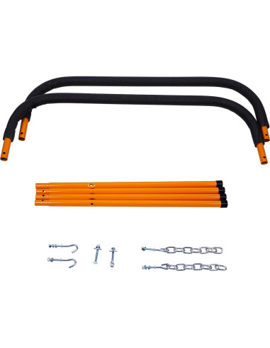 Paquete de 2 bancos de trabajo portátiles BXGTECH 453 kg