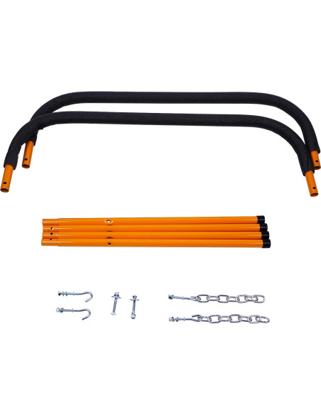 Paquete de 2 bancos de trabajo portátiles BXGTECH 453 kg