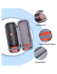 Funda protectora ZDXTDMJ003 para altavoz JBL Flip 4/3 y Sonos Roam 2