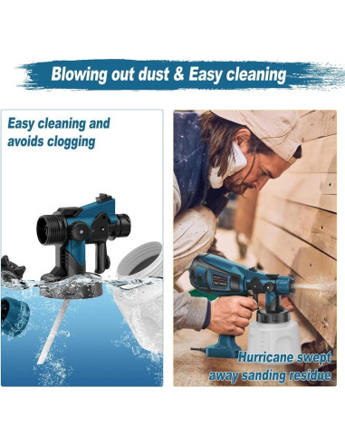 Pulverizador de Pintura Eléctrico Xavax CN-6000 1400ml 800W