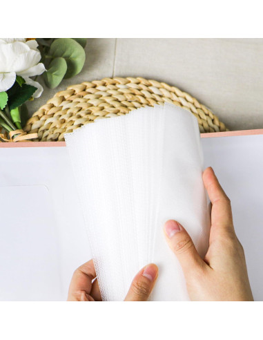 Álbum de Fotos Holoary Rosa 256 Bolsillos 5.6x8.4 cm