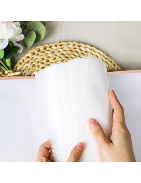 Álbum de Fotos Holoary Rosa 256 Bolsillos 5.6x8.4 cm