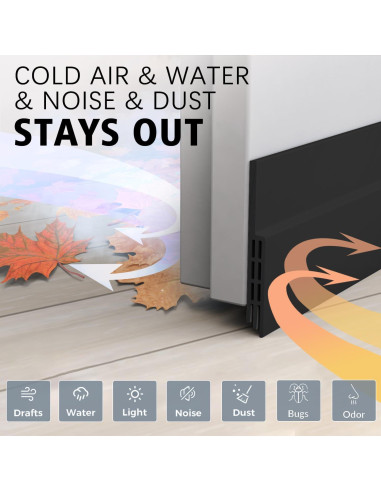 2 Paquetes Tiras Aislantes de Corrientes de Aire WUMUTI 99cm