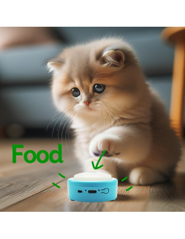 Botones Hablantes para Mascotas Topodome - Juego de 4 Recargables